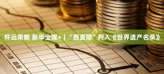 怀远策略 新华全媒+｜“西夏陵”列入《世界遗产名录》